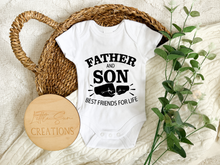 Load image into Gallery viewer, Father & Son Father's Day Onesie