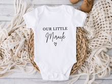 Load image into Gallery viewer, Our Little Miracle Onesie