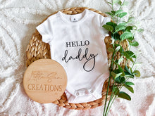 Load image into Gallery viewer, Hello Daddy Onesie