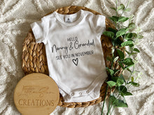 Load image into Gallery viewer, Hello Grandparent Onesie