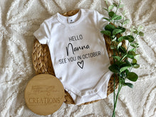 Load image into Gallery viewer, Hello Grandparent Onesie