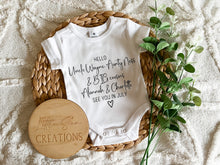 Load image into Gallery viewer, Hello Grandparent Onesie
