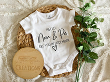Load image into Gallery viewer, Hello Grandparent Onesie