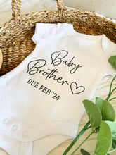 Load image into Gallery viewer, Little *Sibling* Pregnancy Announcement Onesie