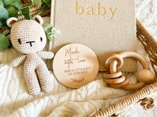 Load image into Gallery viewer, Made w/ Love & a Little Science Wooden Plaque
