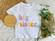 Load image into Gallery viewer, Big Sister T-Shirt (Rainbow)