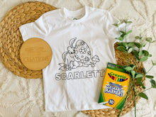 Load image into Gallery viewer, Easter Colouring Shirt (Personalised)