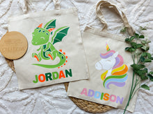 Load image into Gallery viewer, Library/Book Bag (Personalised)