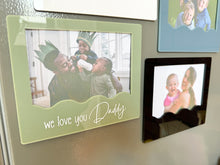 Load image into Gallery viewer, Acrylic Photo Frame w/ Custom Phrase