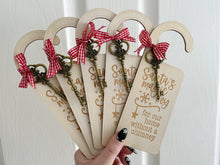 Load image into Gallery viewer, Santa's Magic Key w/ Wooden Door Sign