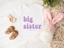 Load image into Gallery viewer, Big Sister T-Shirt (Purple)