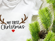 Load image into Gallery viewer, My First Christmas Reindeer Onesie