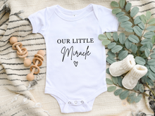 Load image into Gallery viewer, Our Little Miracle Onesie