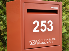Load image into Gallery viewer, No Junk Mail Letterbox Decal