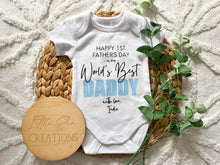 Load image into Gallery viewer, World’s Best Daddy Onesie