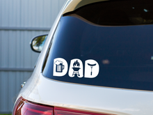 Load image into Gallery viewer, DAD Grilling & BBQ Theme Car Decal