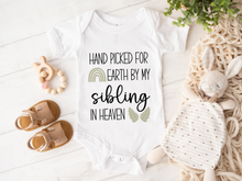 Load image into Gallery viewer, Handpicked for Earth Onesie