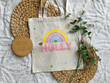 Load image into Gallery viewer, Library/Book Bag (Personalised)