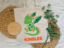 Load image into Gallery viewer, Library/Book Bag (Personalised)