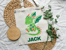 Load image into Gallery viewer, Library/Book Bag (Personalised)