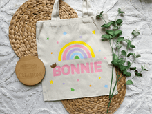 Load image into Gallery viewer, Library/Book Bag (Personalised)