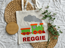 Load image into Gallery viewer, Library/Book Bag (Personalised)