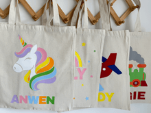 Load image into Gallery viewer, Library/Book Bag (Personalised)