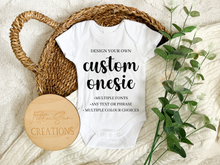 Load image into Gallery viewer, Create Your Own Onesie - Fully Customisable Onesie