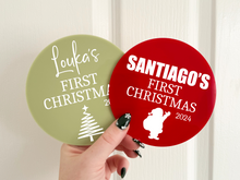 Load image into Gallery viewer, First Christmas Acrylic Plaque