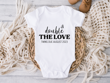 Load image into Gallery viewer, Double The Love Twins Onesie