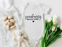 Load image into Gallery viewer, Some Bunny Loves You Onesie