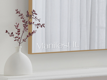 Load image into Gallery viewer, Manifest It Mirror Decal