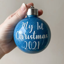 Load image into Gallery viewer, Christmas Baubles (Custom Phrases)