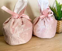 Load image into Gallery viewer, Velvet Easter Bags (Personalised)