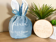 Load image into Gallery viewer, Velvet Easter Bags (Personalised)