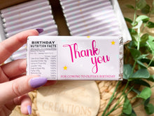 Load image into Gallery viewer, Chocolate Party Favours (Customisable)