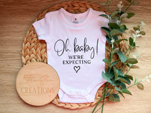 Load image into Gallery viewer, Oh Baby! We're Expecting Baby Onesie