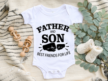 Load image into Gallery viewer, Father & Son Father's Day Onesie