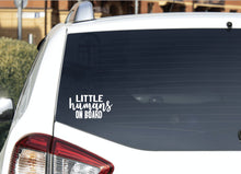 Load image into Gallery viewer, Little Humans On Board Car Decal