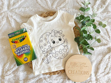 Load image into Gallery viewer, Easter Colouring Shirt - Baby Chick