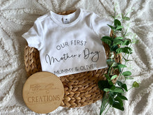 Load image into Gallery viewer, First Mother's Day Onesie