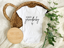 Load image into Gallery viewer, First Grandbaby Onesie
