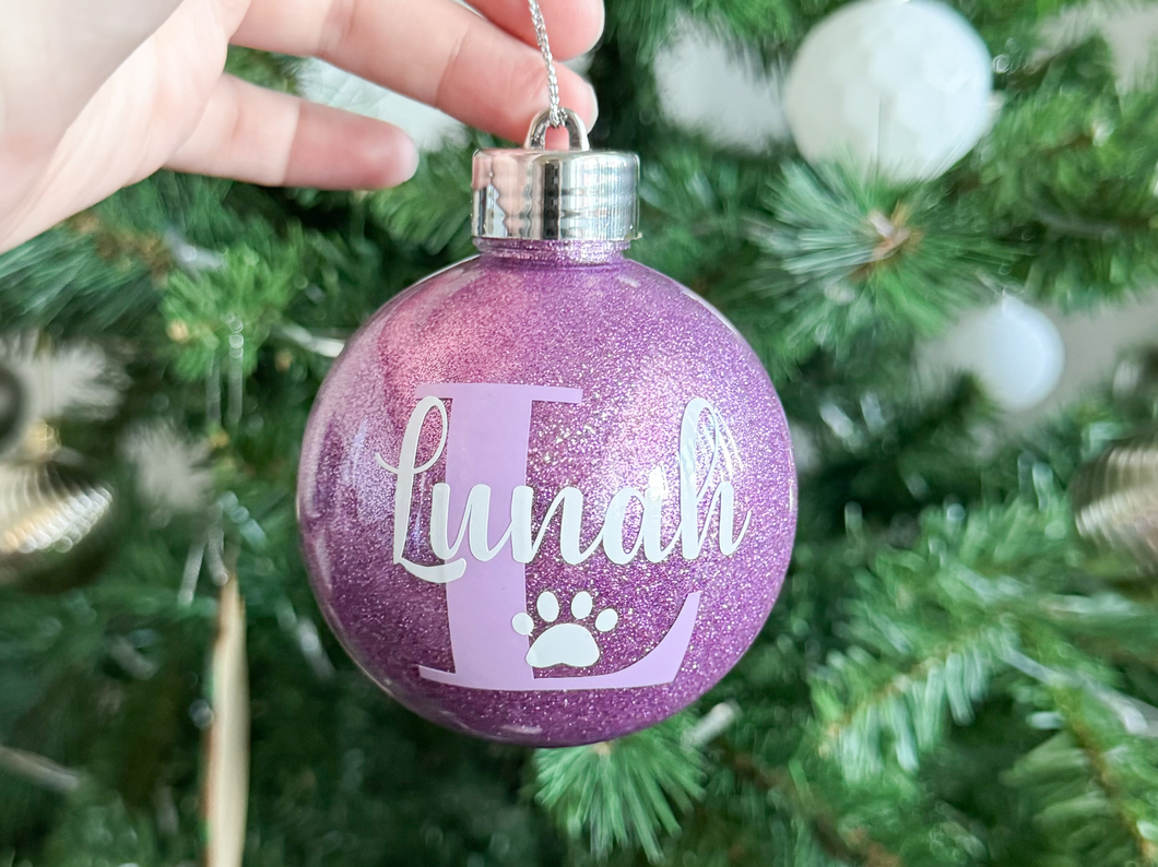 Christmas Baubles (Custom Phrases)