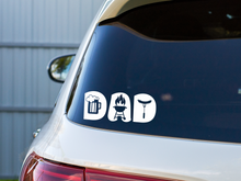 Load image into Gallery viewer, DAD Grilling &amp; BBQ Theme Car Decal
