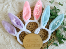 Load image into Gallery viewer, Easter Bunny Ears (Personalised)
