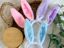 Load image into Gallery viewer, Easter Bunny Ears (Personalised)
