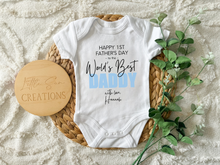 Load image into Gallery viewer, World’s Best Daddy Onesie
