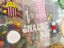 Load image into Gallery viewer, Movie Snack Box (Large)
