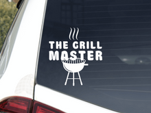 Load image into Gallery viewer, Grill Master Car Decal
