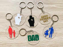 Load image into Gallery viewer, Father&#39;s Day Keychain
